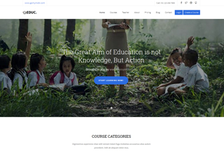gomymobi.com - Theme: Education: eLearning School
