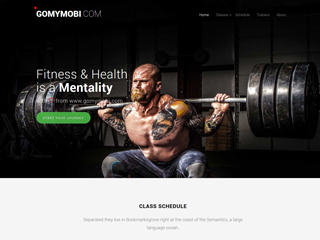 gomymobi.com - Theme: Fitness: Healthy Trainers