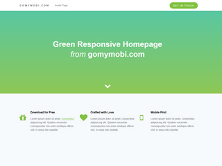gomymobi.com - Theme: Green Homepage