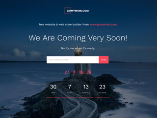 gomymobi.com - Theme: Launch: Coming Soon